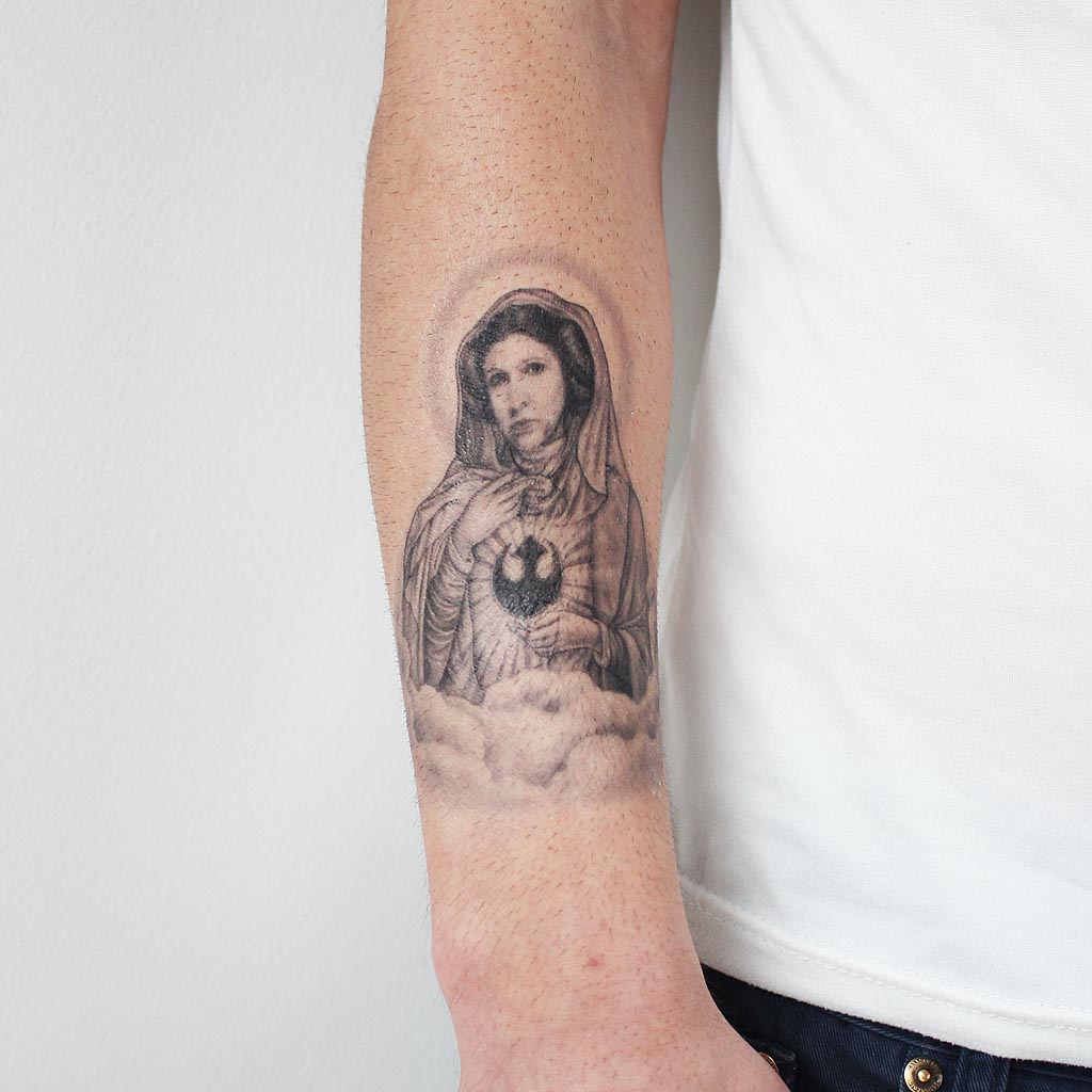 Princess Leia Tattoo